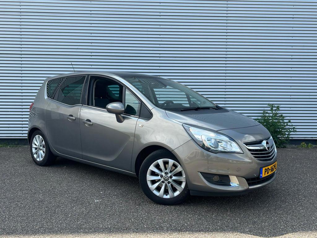 Opel Meriva 1.4 Turbo Cosmo / Navi / Cruise / Pano / Trekhaa, Voorwielaandrijving, Gebruikt, 4 cilinders, Leder