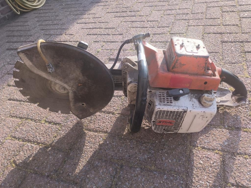 Stihl TS 760 AV bandenzaag met nieuwe cilinder en zuiger, Ophalen of Verzenden