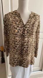 Blouse Maat M Merk Norah Bruin-Beige, Maat 38/40 (M), Beige, Ophalen of Verzenden, Zo goed als nieuw