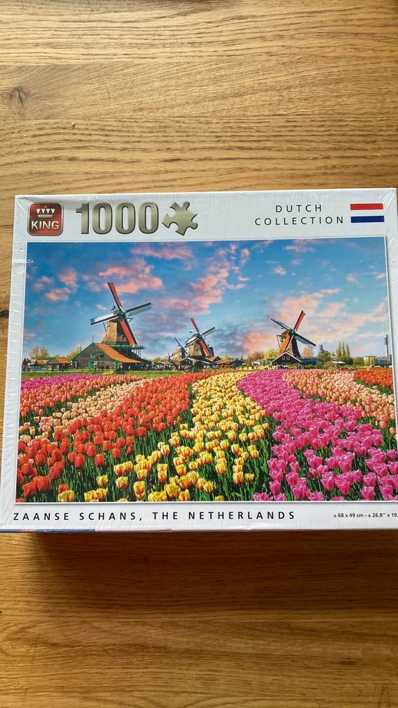 Puzzel - Nieuw - 1000 pcs - Zaanse Schans, Ophalen of Verzenden, 500 t/m 1500 stukjes, Nieuw