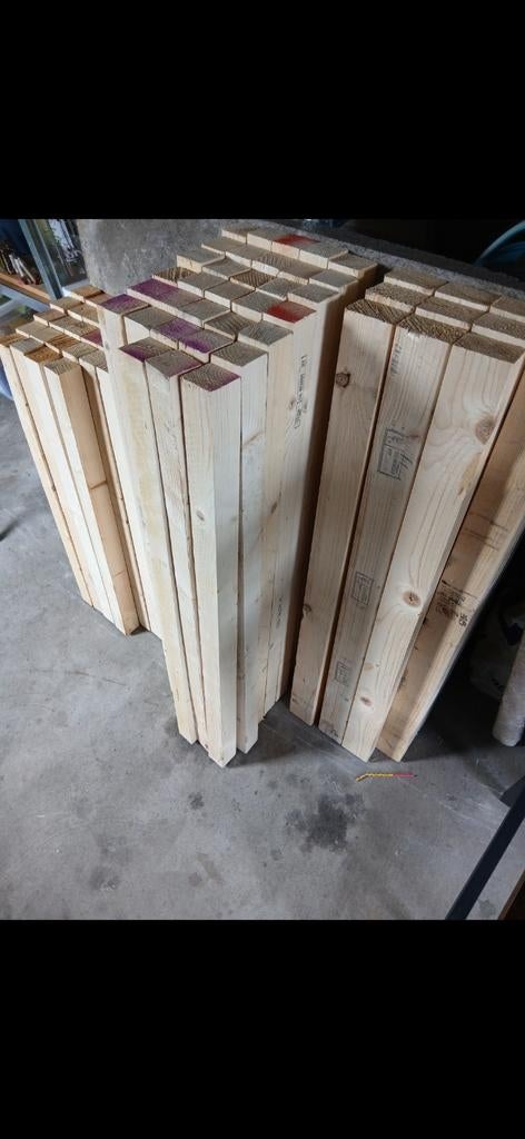 Houten balken nieuw, Nieuw, Ophalen of Verzenden, Balk, Vuren