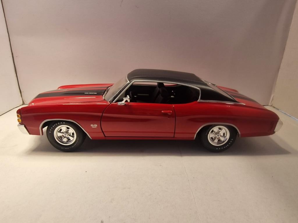 Chevrolet chevelle , Maisto , geen ovp, Hobby en Vrije tijd, Modelauto's | 1:18, Ophalen of Verzenden, Zo goed als nieuw, Auto