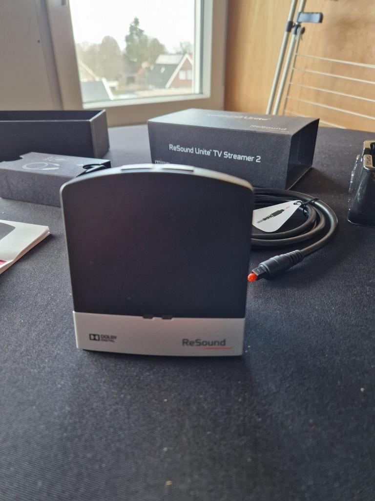 ReSound Unite TV Streamer 2 - Zo goed als nieuw, Ophalen of Verzenden, Zo goed als nieuw, Minder dan 2 meter, Optische kabel