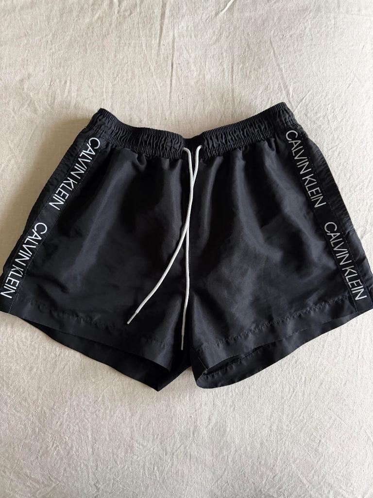 origineel Calvin Klein zwemshort, Kleding | Heren, Badmode en Zwemkleding, Ophalen, Calvin Klein, Maat 48/50 (M), Zwart