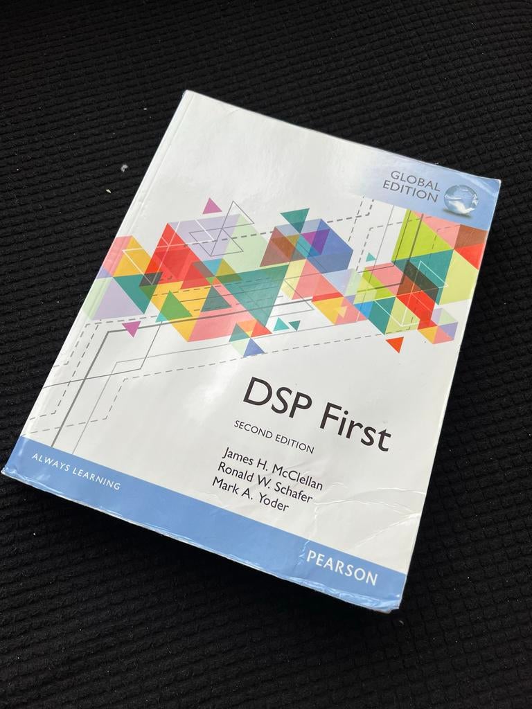 DSP First - Second Edition - Global Edition, Ophalen, Beta, Gelezen, HBO