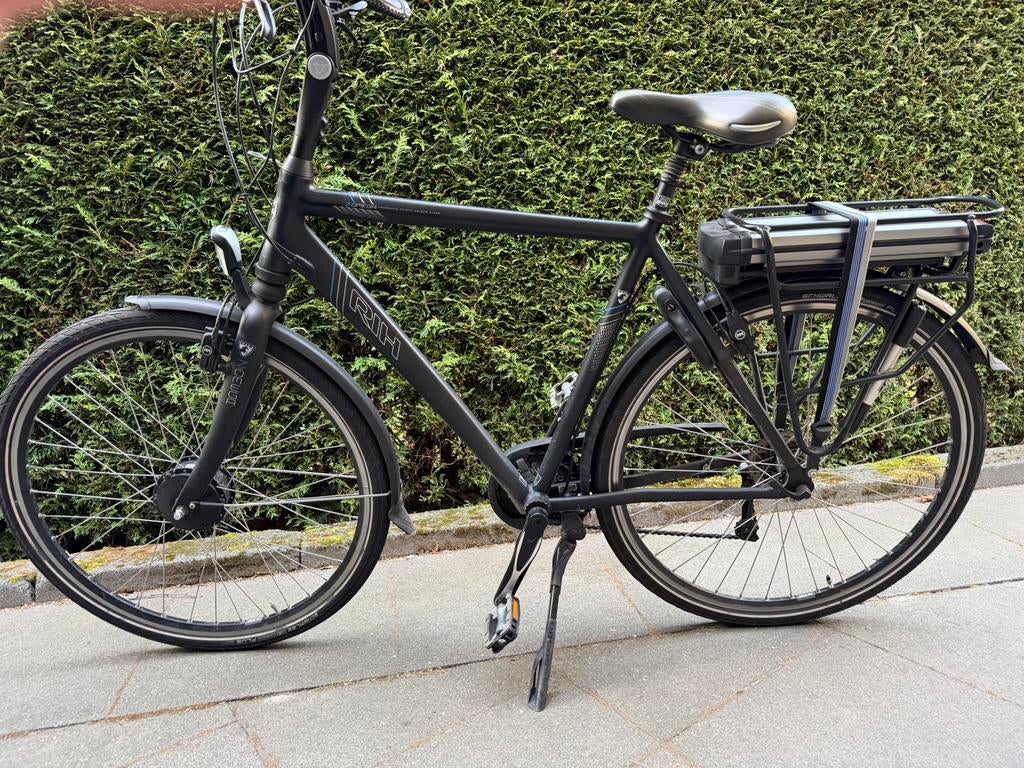 RIH elektrische heren fiets, Overige merken, Ophalen of Verzenden, Zo goed als nieuw, 50 km per accu of meer