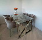 Staale Eet tafel, Huis en Inrichting, Tafels | Eettafels, Ophalen, 50 tot 100 cm, Zo goed als nieuw, 150 tot 200 cm