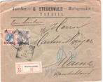 Nederlands Indië - Juwelier Steuerwald - Mainz - 1903, Verzenden, Envelop