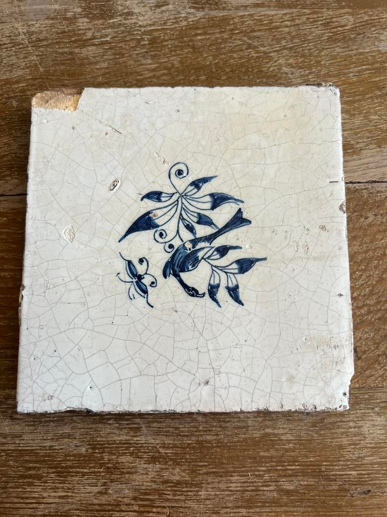 OUD TEGELTJE, Antiek en Kunst, Antiek | Wandborden en Tegels, Ophalen of Verzenden