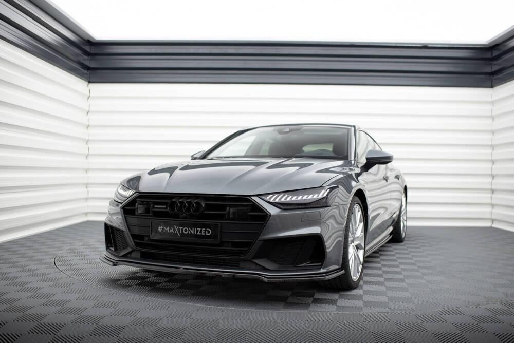 Voorlip achterlip sideskirt spoiler - Audi A7 C8 S-Line 17+