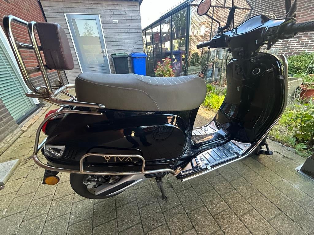 Senzo Rivalux Special Electric Scooter Zwart, Ophalen, Gebruikt, Overige typen, Overige merken