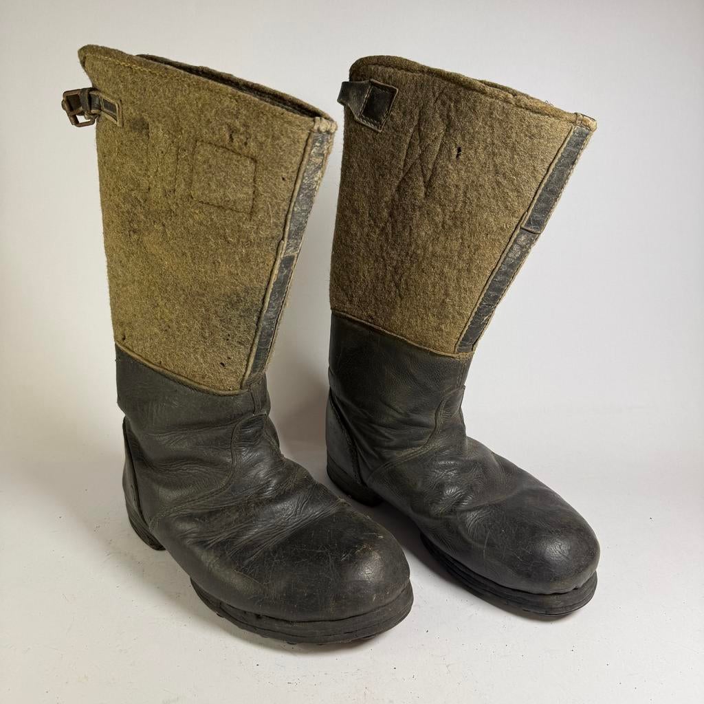 Duitse winterlaarzen 1942 wo2, Verzamelen, Ophalen of Verzenden, Duitsland