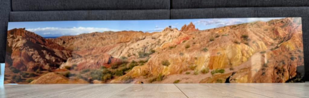 Foto Fairy Tale Canyon 150 x 33 cm Plexiglas, Ophalen, Overige materialen, 125 cm of meer, Zo goed als nieuw