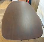 Deens ovale mango eettafel 240 cm | Matrixpoot | Nieuw, Ophalen, 100 tot 150 cm, Metaal, Ovaal