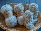 Wibra Saskia Tweed Garen Ecru - 300 gram, Ophalen of Verzenden, Zo goed als nieuw, Breien of Haken, Wol of Garen