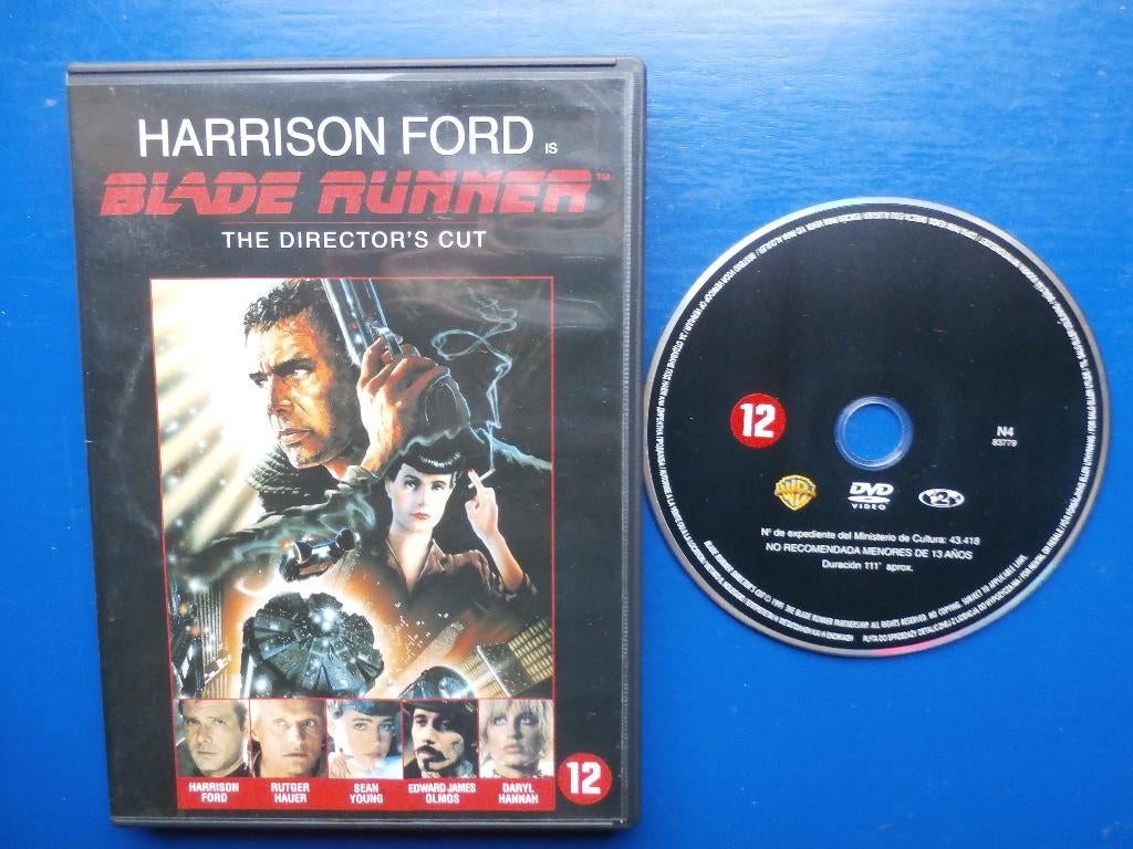 Blade Runner + The Director's Cut + Harrison Ford + Rutger H, Gebruikt, Ophalen of Verzenden, Actie en Avontuur, Alle leeftijden