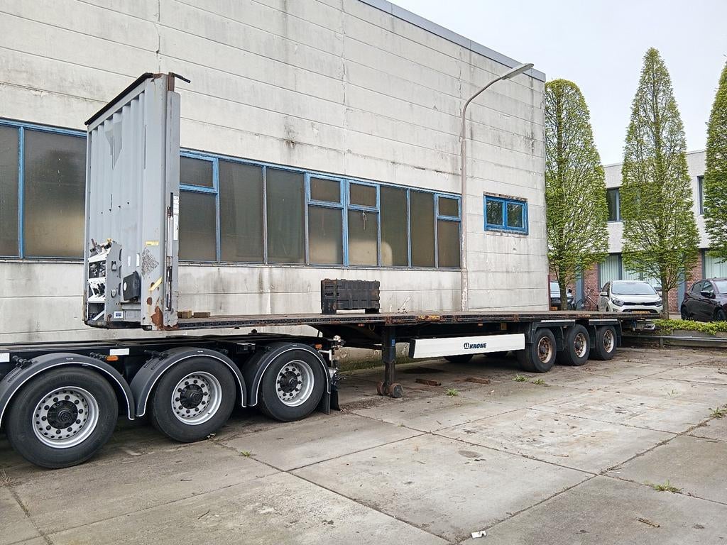 Krone mega platte/open oplegger., Bedrijf, Te koop