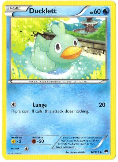 Breakpoint,  Ducklett [common] 36/122, Verzenden, Nieuw, Losse kaart