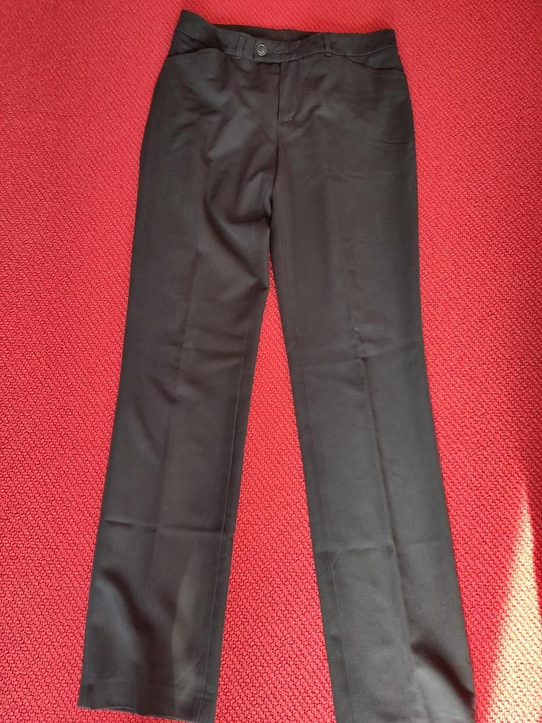 Zwarte pantalon van Longlady, maat 40, Kleding | Dames, Maat 38/40 (M), Zwart, Ophalen of Verzenden, Zo goed als nieuw
