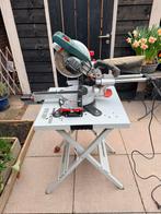 Te koop Metabo KGS 216 M afkortzaag, eventueel met tafel., Doe-het-zelf en Verbouw, Gereedschap | Zaagmachines, Ophalen, Zo goed als nieuw