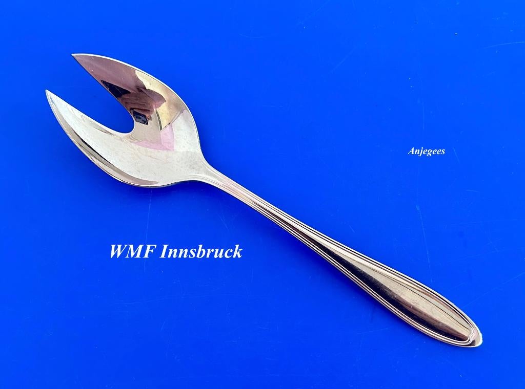 WMF Cromargan Innsbruck 1 slavork rvs bestek, Ophalen, Gebruikt, Rvs of Chroom, Los bestek