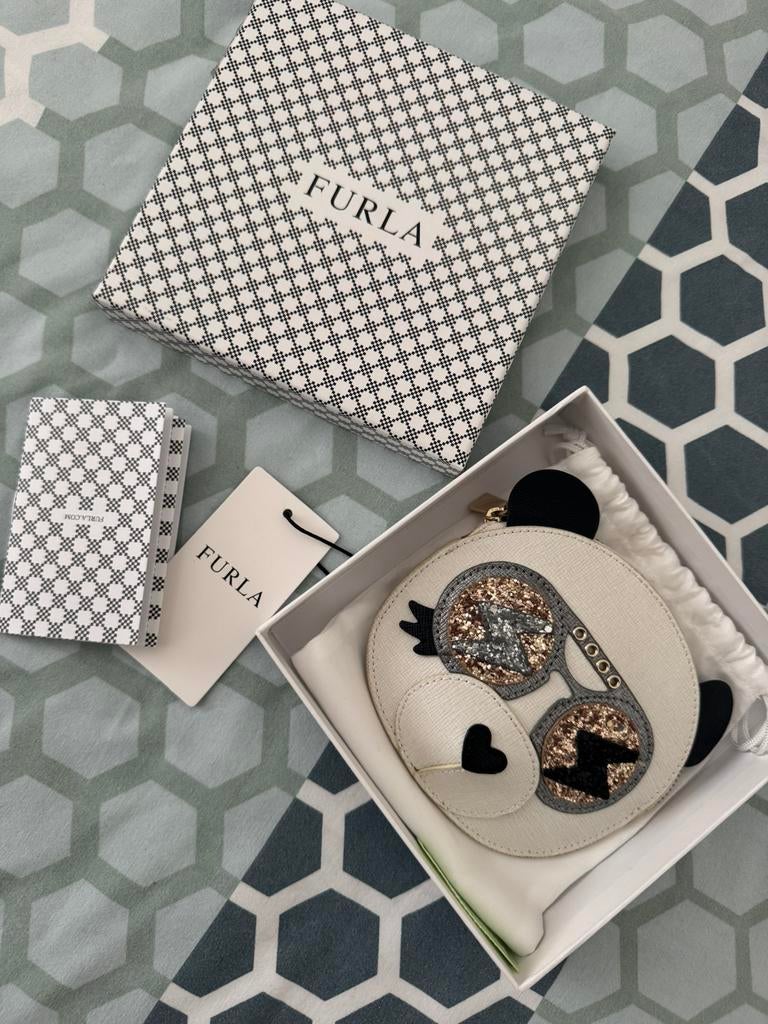 Furla Allegra Panda Pouch, Overige merken, Overige kleuren, Ophalen of Verzenden, Zo goed als nieuw