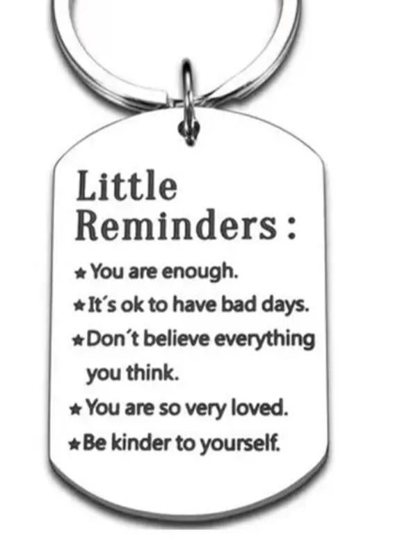 sl. sleutelhanger LITTLE REMINDERS, Verzenden, Nieuw, Overige typen