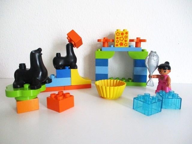 duplo circus met zeeleeuwen, Ophalen of Verzenden, Zo goed als nieuw, Complete set, Duplo