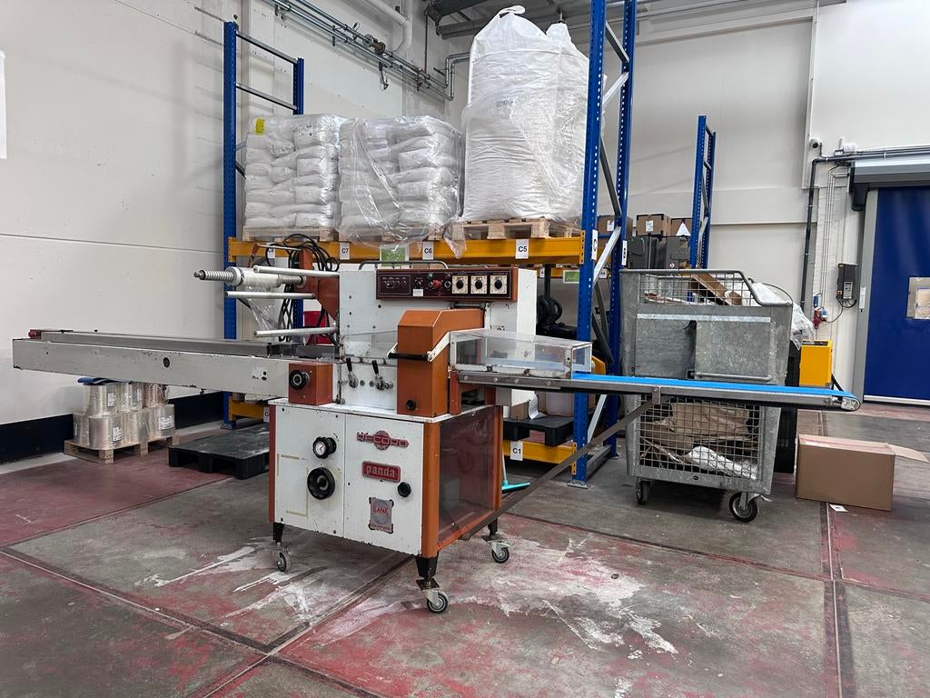 Record / Ilapak Panda Horizontale Flowpack Machine, Ophalen