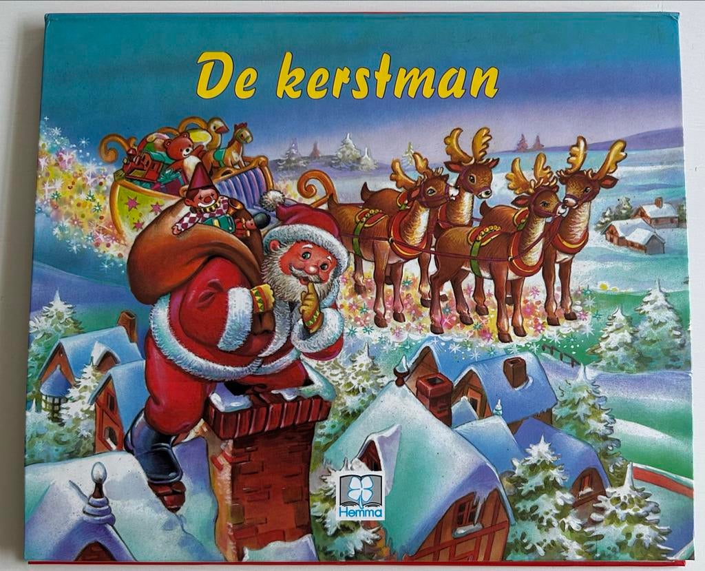 Kerstmis Pop-up Boek - Hemma - Carlos Busquets, Ophalen of Verzenden, Zo goed als nieuw