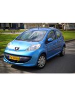 Peugeot 107 5-Deurs – Nieuwe APK - Rijdt top!, Auto's, Peugeot, Voorwielaandrijving, Stof, Zwart, Metallic lak