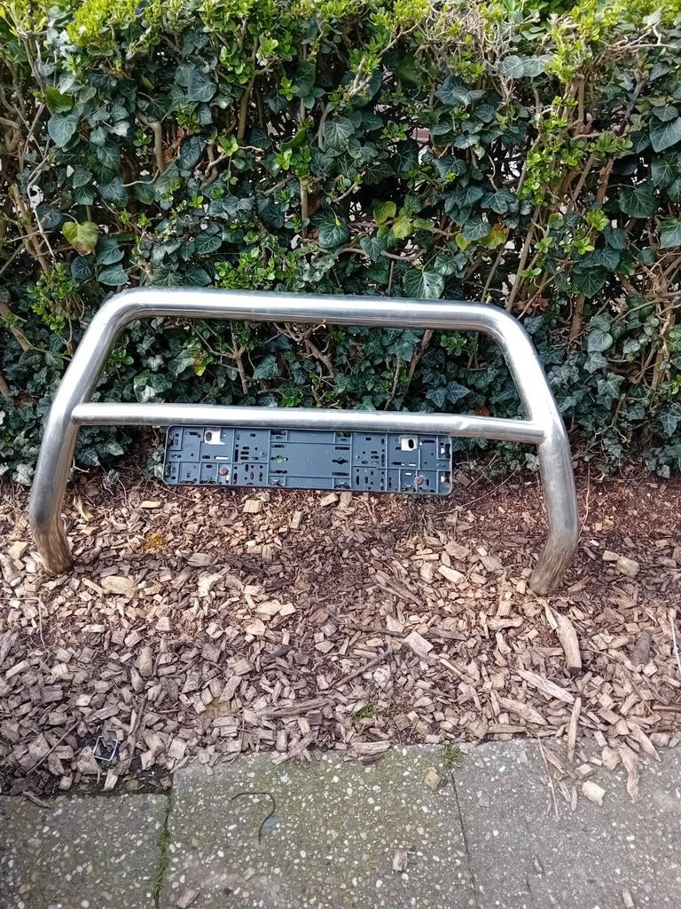 RVS Bullbar / Pushbar voor auto, Ophalen of Verzenden