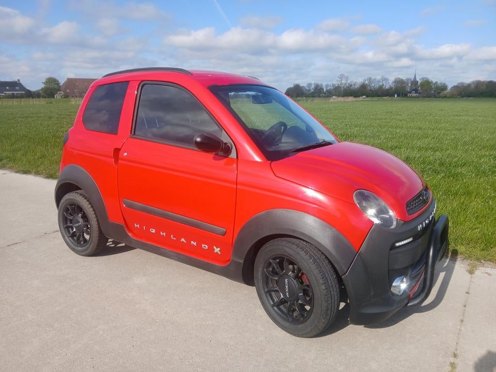 Microcar m.go highland x 2017, Ophalen, Gebruikt, Ligier, 16 km/u of meer