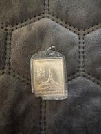 Boeddhistische Amulet Hanger - Zilverkleurig, Ophalen of Verzenden, Gebruikt, Sieraad, Boeddhisme