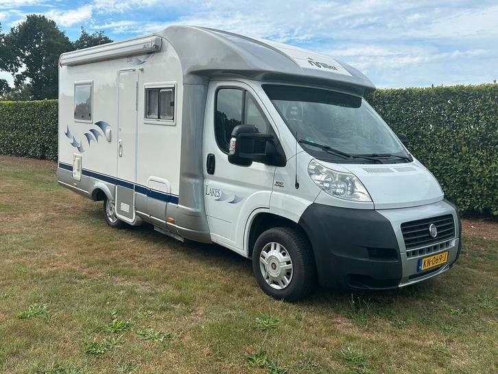 Camper fiat ducato half integraal 2008, Caravans en Kamperen, Campers, Particulier, tot en met 3, Half-integraal, Fiat, Fiat, Diesel