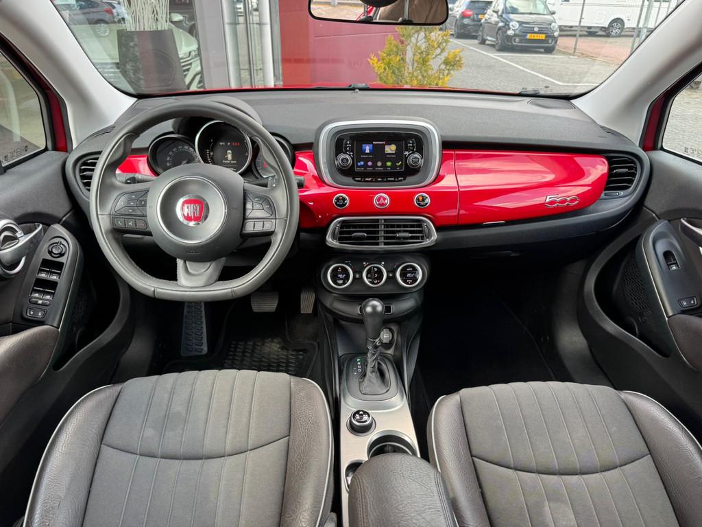 Fiat 500X 1.4 Turbo MultiAir Lounge Automaat (bj 2015), Auto's, Fiat, Gebruikt, 4 cilinders, Navigatiesysteem, Origineel Nederlands