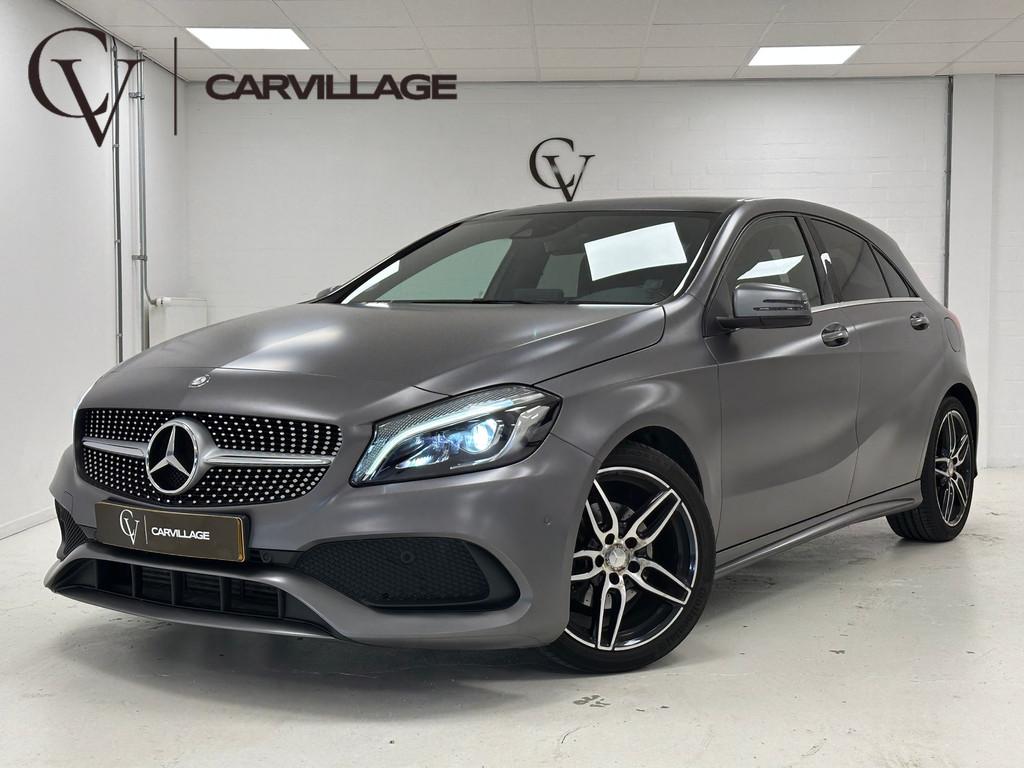 Mercedes-Benz A-Klasse 180 AMG Line | Magno Grey | Keyless G, Auto's, Gebruikt, 4 cilinders, 122 pk, Handgeschakeld