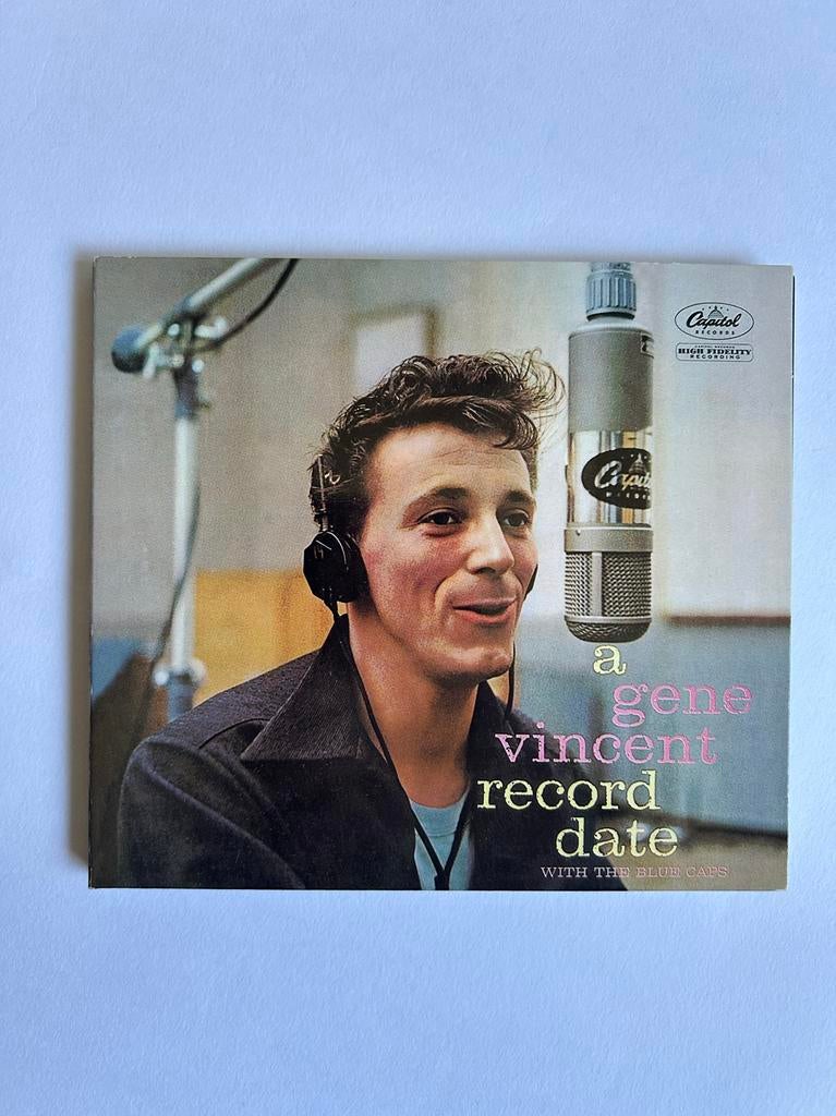 Gene Vincent And The Blue Caps - A Gene Vincent Record Date, Ophalen of Verzenden, Zo goed als nieuw, Rock-'n-Roll