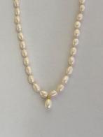Prachtige Parel Ketting Zuidzee witte parels 14K Goud, Ophalen of Verzenden, Nieuw, Wit, Goud