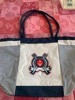 Strandtas nieuw met rits vak bodem 21x45 cm  en 40 cm hoog, Ophalen of Verzenden, Nieuw, Shopper