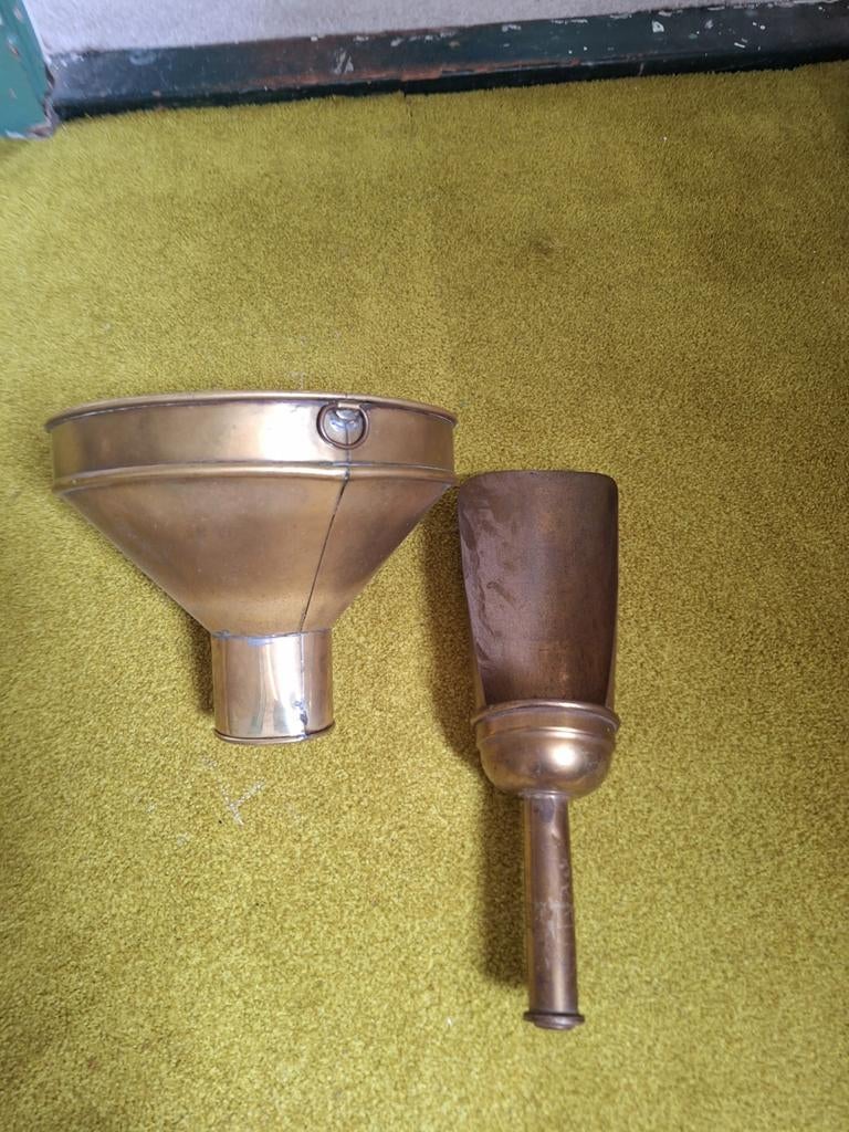 Winkeliers schep en trechter, Antiek en Kunst, Ophalen of Verzenden