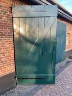 Massieve boerderijdeuren, Doe-het-zelf en Verbouw, Deuren en Horren, Ophalen, Gebruikt, Buitendeur, Hout