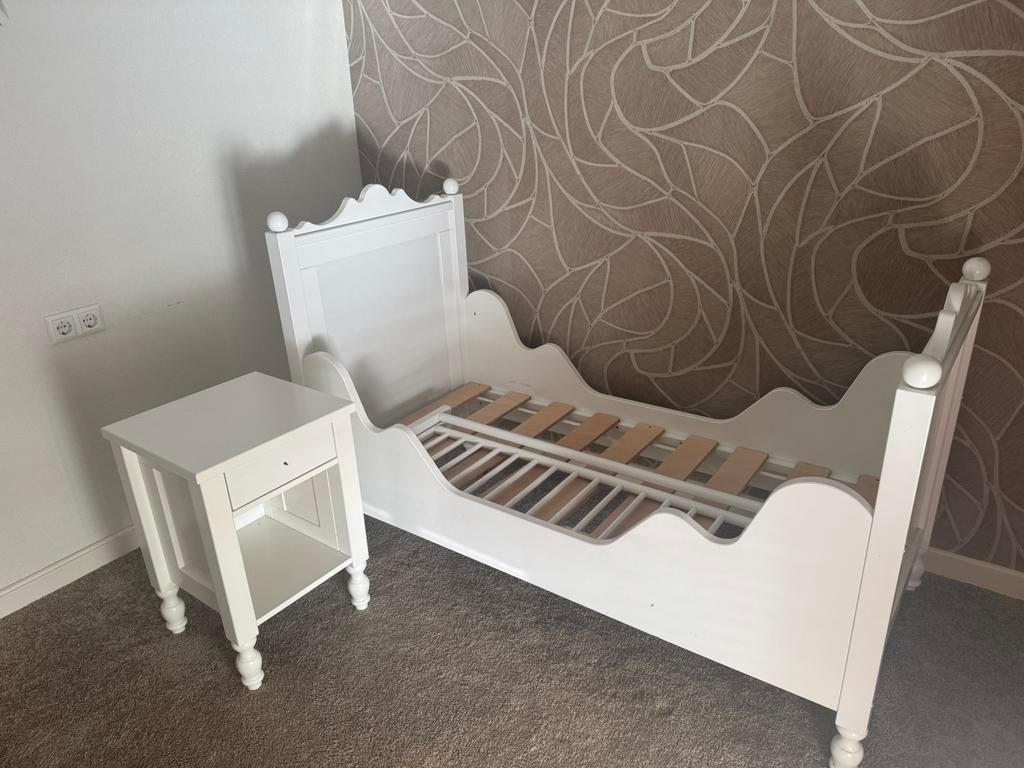 Bopita, Kinderen en Baby's, Kinderkamer | Bedden, Zo goed als nieuw, 180 cm of meer, 85 tot 100 cm, Lattenbodem, Ophalen of Verzenden