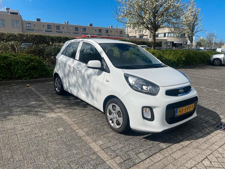 Kia Picanto 1.0 Cvvt 5-DRS 2016 Wit, Auto's, Kia, Particulier, Picanto, ABS, Airbags, Airconditioning, Alarm, Bluetooth, Elektrische ramen