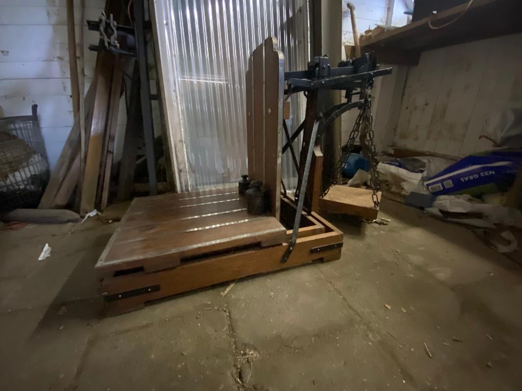 Bascule, Antiek en Kunst, Antiek | Gereedschap en Instrumenten, Ophalen