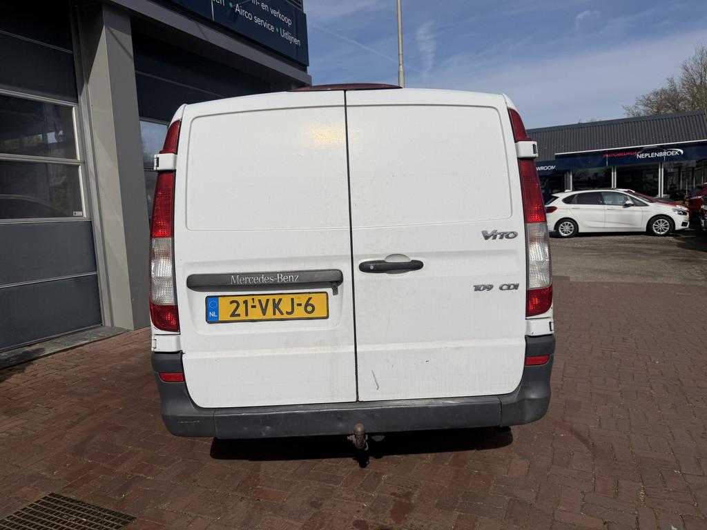 Mercedes-Benz Vito 109 CDI 343 DC standaard Bj 2007 Trekhaak, Auto's, Gebruikt, 4 cilinders, Wit, Bedrijf