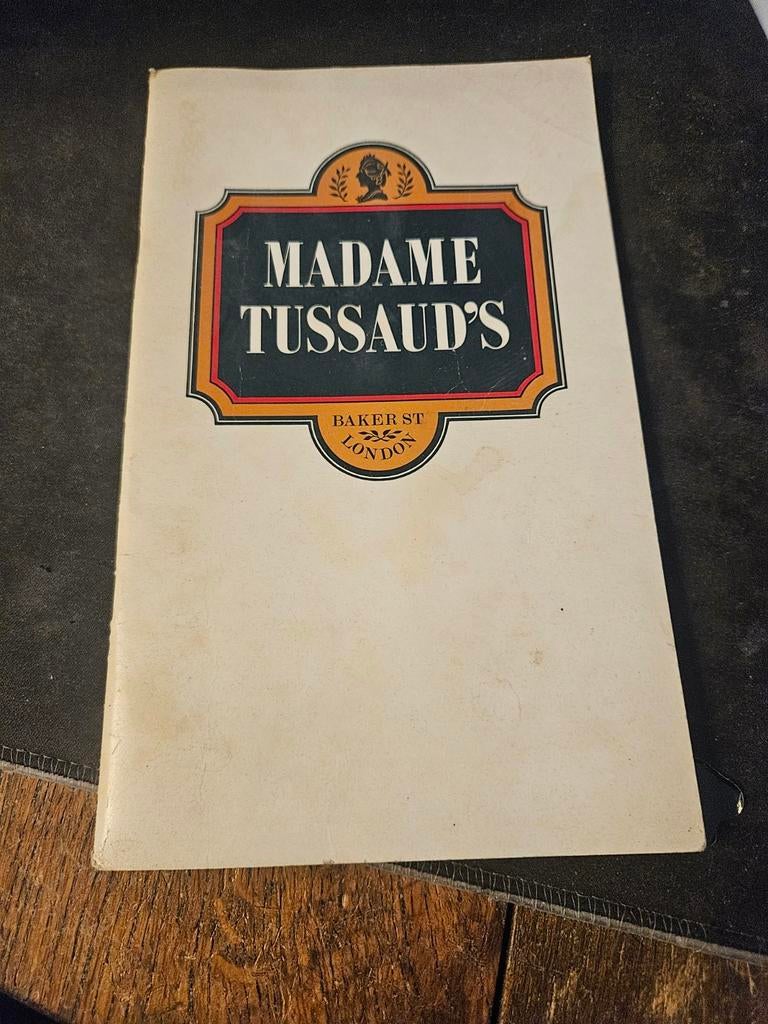 Geïllustreerde Gids Madame Tussaud's Londen, Ophalen of Verzenden, Gelezen, Onbekend, Catalogus