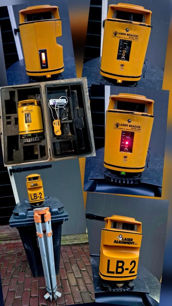 Laser Beacon model 3900, Ophalen