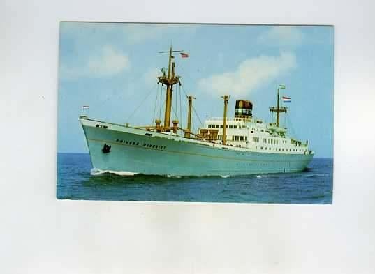 scheepvaart-foto/kaart-H.A.L/NASM-prinses margriet 1961, Ophalen of Verzenden, Zo goed als nieuw, Boek of Tijdschrift