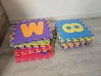 Speelmat puzzelstukken letters en cijfers, Ophalen, Zo goed als nieuw, Taal en Lezen